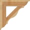 Ekena Millwork Funston Traditional Rough Sawn Bracket, Western Red Cedar, 6"W x 30"D x 30"H BKT06X30X30FST01RWR - alternate 2